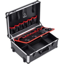 Carrello portautensili vuoto - MEISTER - Alluminio - 46 x 35 x 19 cm - 15 + 6 sc