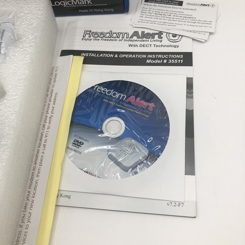 Logicmark 35511 Freedom Alert Emergency Response System Open Box - Picture 7 of 17