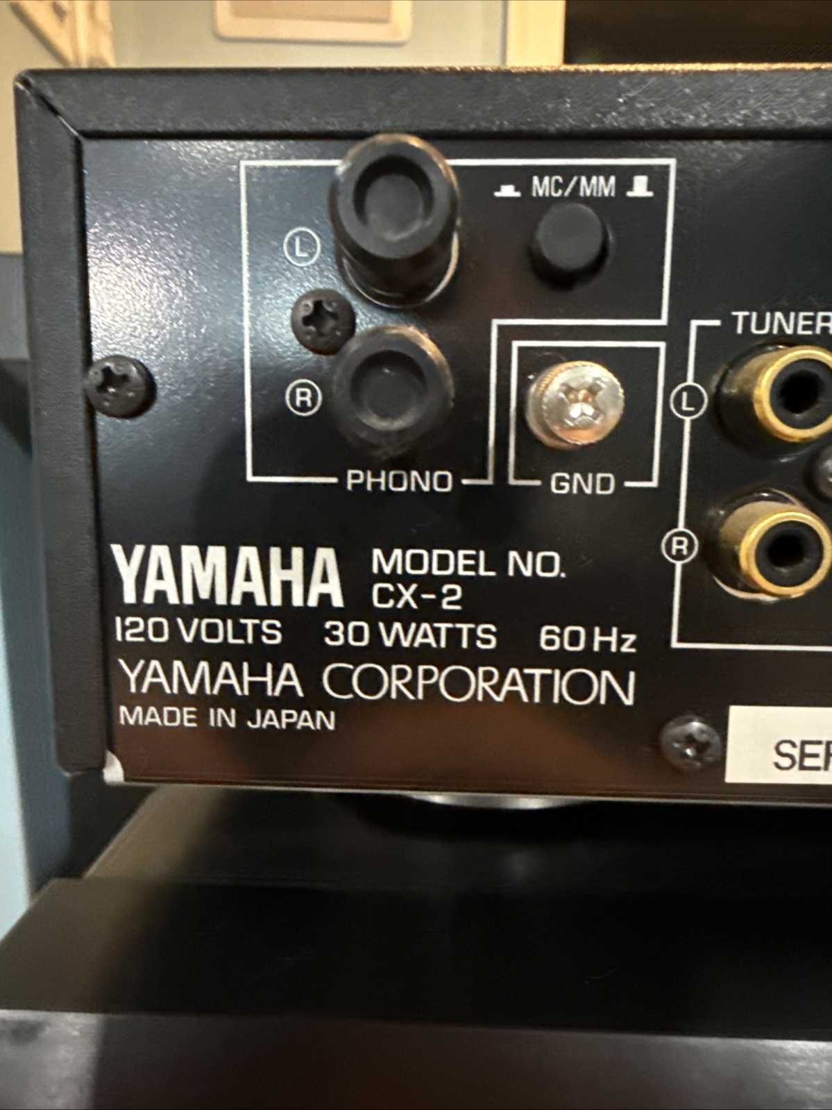 Yamaha CX-2 Natural Sound Stereo Pre-Amplifier , Made In  Japan , (WORKING)