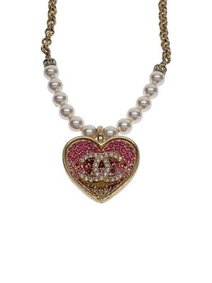 Coco Mark Color Stone Pink Top Plated Peel Off Used