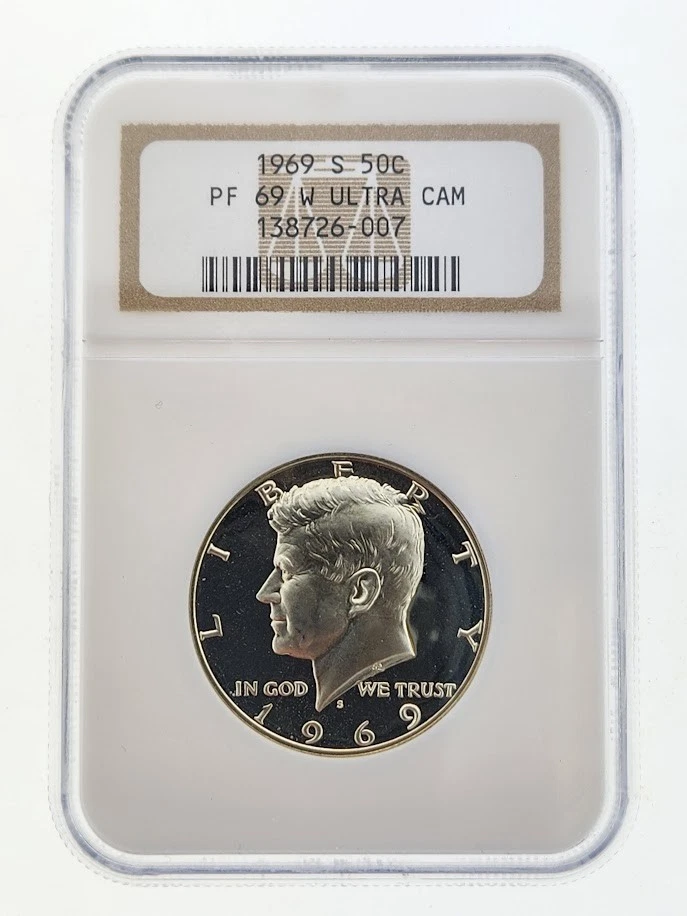 PR 69 Graded 1969 Kennedy US Half Dollars (1964-Now) for sale | eBay