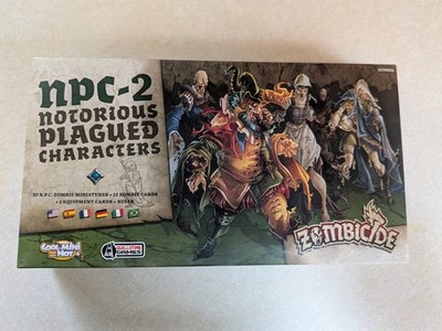 Zombicide NPC 2 Notorious Plagued Characters CMON Guillotine Games