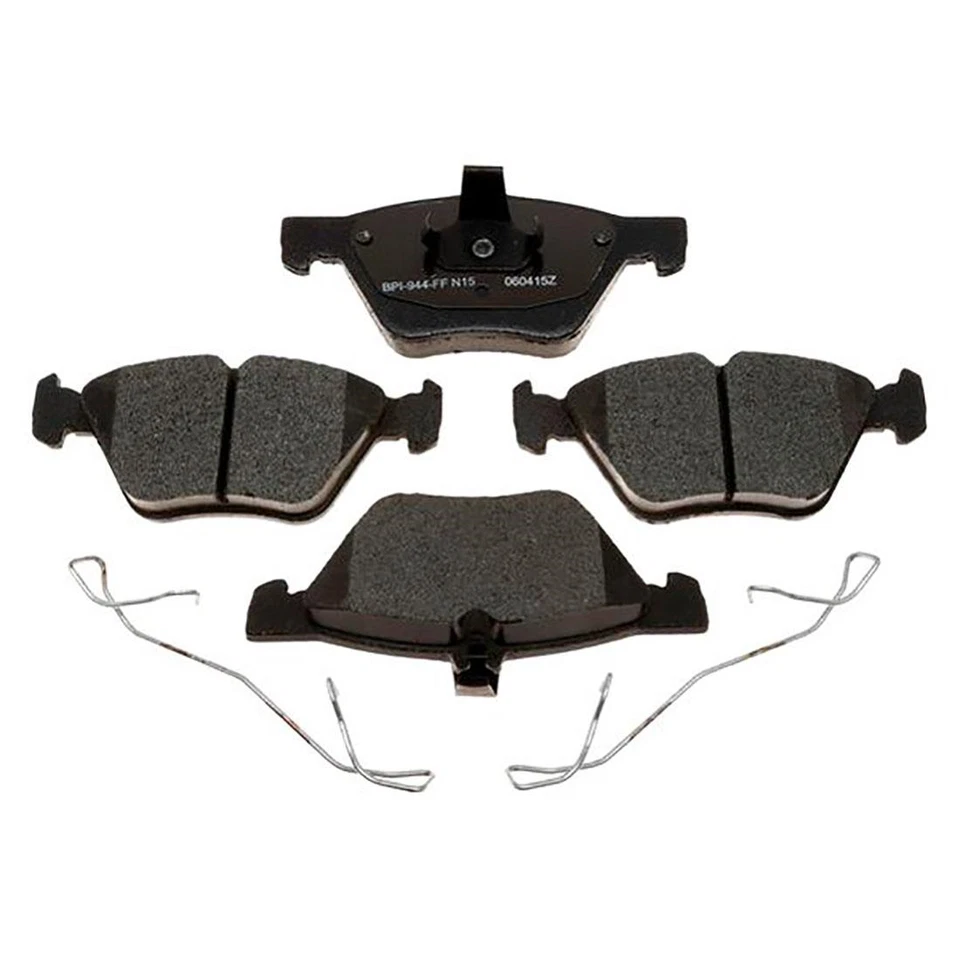 Rotores de freno delanteros traseros y pastillas de freno metálicas para Mercedes-Benz CLK430 1999-2000 Foto 3 de 4