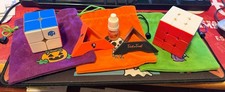 Rubik's Cube - Magic Twisty Cube - Halloween Themed Items with 2x2 and 3x3 Cubes