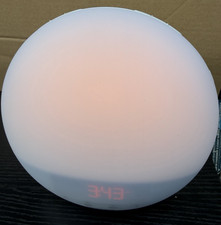 Philips HF3520 Wake-Up Light Alarm Clock With Colored Sunrise Simulation - White