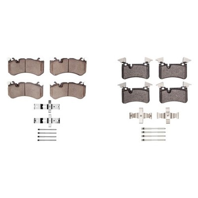 For Mercedes-Benz C63 AMG 08-13 Optimum OEp Front & Rear Brake Pad Set
