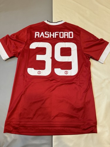 Manchester United 2015-2016 Home Adizero + No.39 Rashford、Größe L - Bild 2 von 2