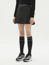 Genuine MASTER BUNNY EDITION Womens Minimal Pleated Padded Culotte Skirt 