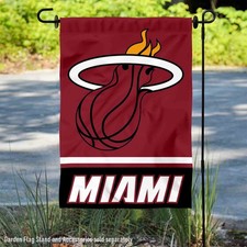 Miami Heat Garden Flag and Yard Banner