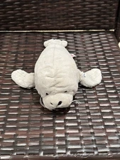 EUC Ganz/Webkinz Stuffed Manatee Plush 12 Inches Long No Tag and No Code