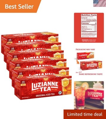 Eco-Friendly Unsweetened Black Iced Tea Bags - 144 Count Family Pack