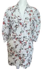 INC International Concepts Summer Eyelet Button Down Dress Sz 8