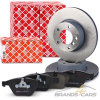 Febi Bremsscheiben Ø312 +BelÄGe Satz Vorne FÜR Bmw 3-ER E90 E91 E92 E93 X1 E84