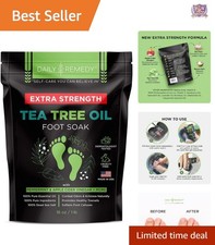 Foot Soak Tea Tree Oil Epsom Salt Callus Relief Athlete's Foot 16oz