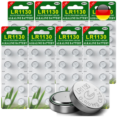 GutAlkaLi LR1130 15V Alkaline Knopfzelle 8