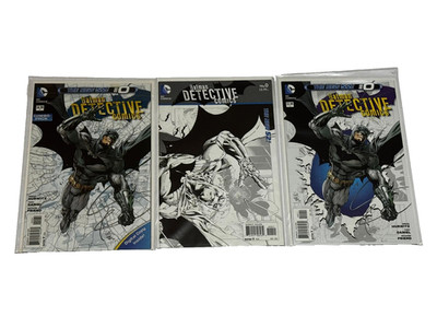 Batman Detective Comics #0,#0d + #0c Sketch Cover- The NEW 52-VF+/NM-2012 Rare