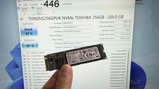 TOSHIBA 256GB NVMe 2280 THNSN5256GPUK Health 97%