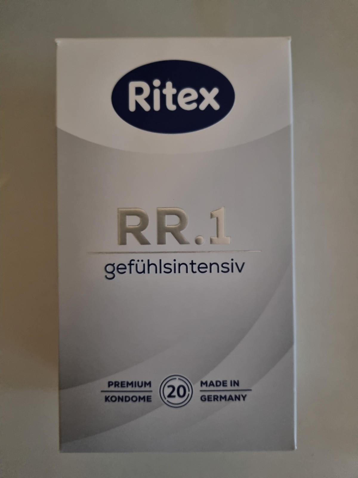 RITEX RR1 Kondome 20 Stk. , Gefühlsecht, Hauchzart für intensive Gefühle