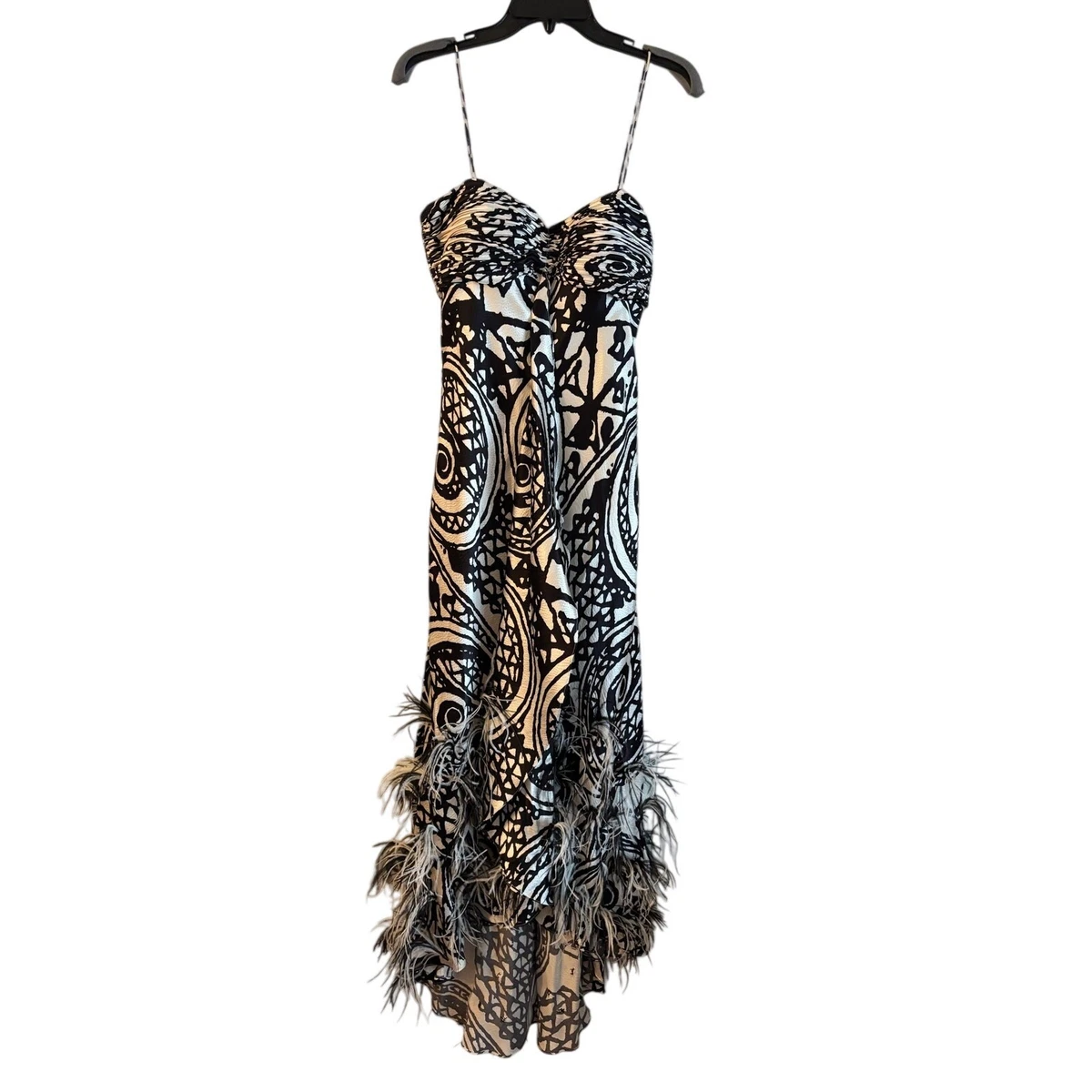 chetta b silk dress Chetta B black silk dress M (8-10)