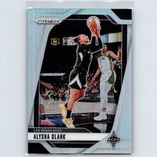 2024 Panini Prizm WNBA Alysha Clark #101 Silver Prizm Las Vegas Aces