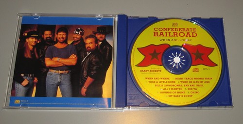Confederate Railroad - When And Where (CD, 1995, Atlantic Records) Country Rock - Imagen 3 de 4