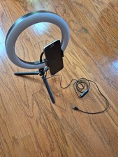 LED Ring Light 10" w/Mount Kit  Stand For Camera Phone Selfie Video Live Stream