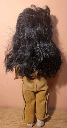 Regal Toy Company Made In Canada Native Doll With Native Clothing 16” Close Eyes - Picture 2 of 5