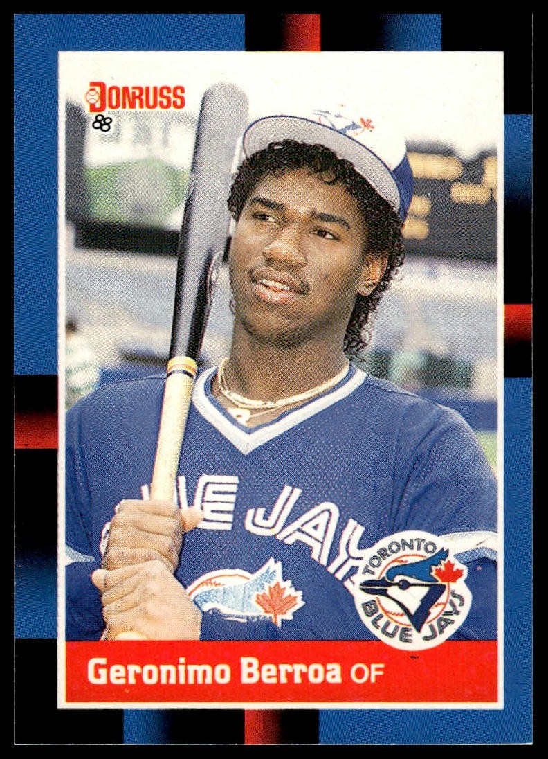 1988 Donruss #659 Geronimo Berroa