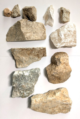 Specksteine, verschiedene Farben und Formen, 1,46 Kilo
