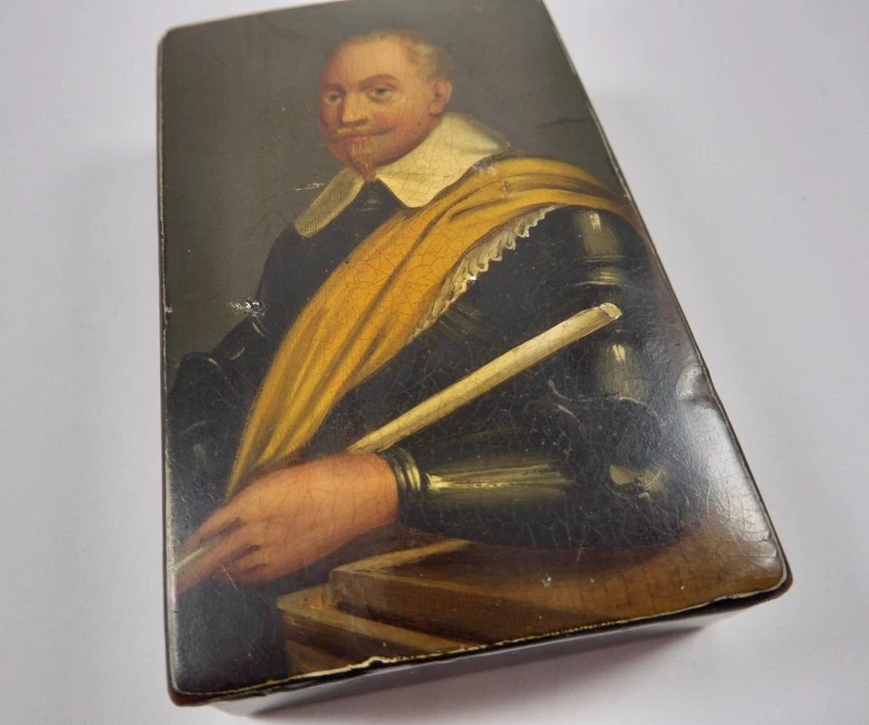 1850 TABAK SCHNUPF KAU TABATIERE GUSTAV ADOLPH STIFTUNGS VEREIN PROT. WILHELM IV - Bild 2 von 4