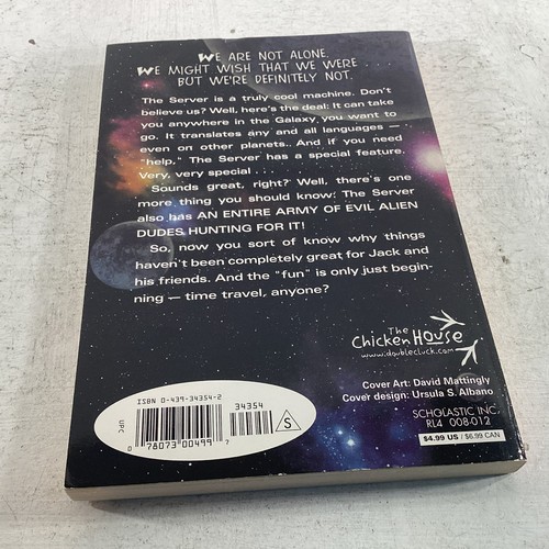 Complete Series Outernet 1-6 by Barlow Scholastic 2002 Trade PB Like New - Foto 13 di 17
