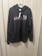Nike New York Giants NFL On Field Dri-Fit Hoodie Athleisure Men's XL New W Tags