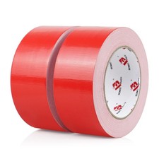 2 Pack Red Duct Tape Heavy Duty,9 Mil Thickness,2 Inches x 30 Yards,Strong In...