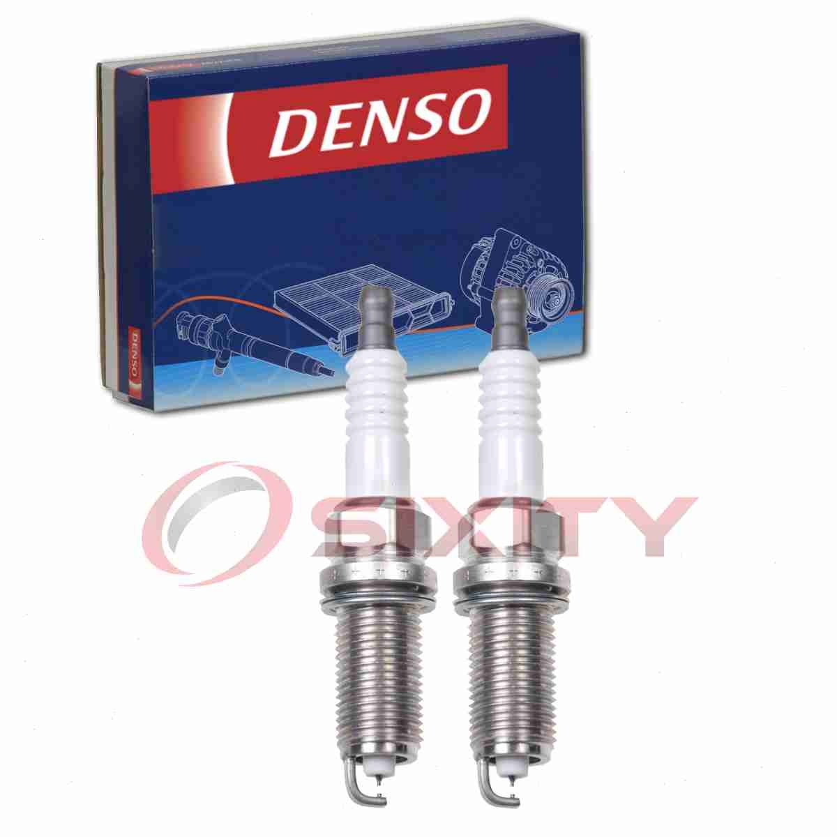 2 pc DENSO 3450 Spark Plugs for FK16HR11 93759 22401-ZJ51B 22401-ZE01B lv
