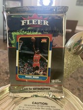 2006-07 FLEER Basketball Sealed Pack Michael Jordan