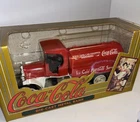 Coca Cola Truck ERTL Die Cast Metal Coin Bank 1993 Vintage In Box