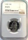 1959 Washington Quarter, NGC PF 67* WITH STAR