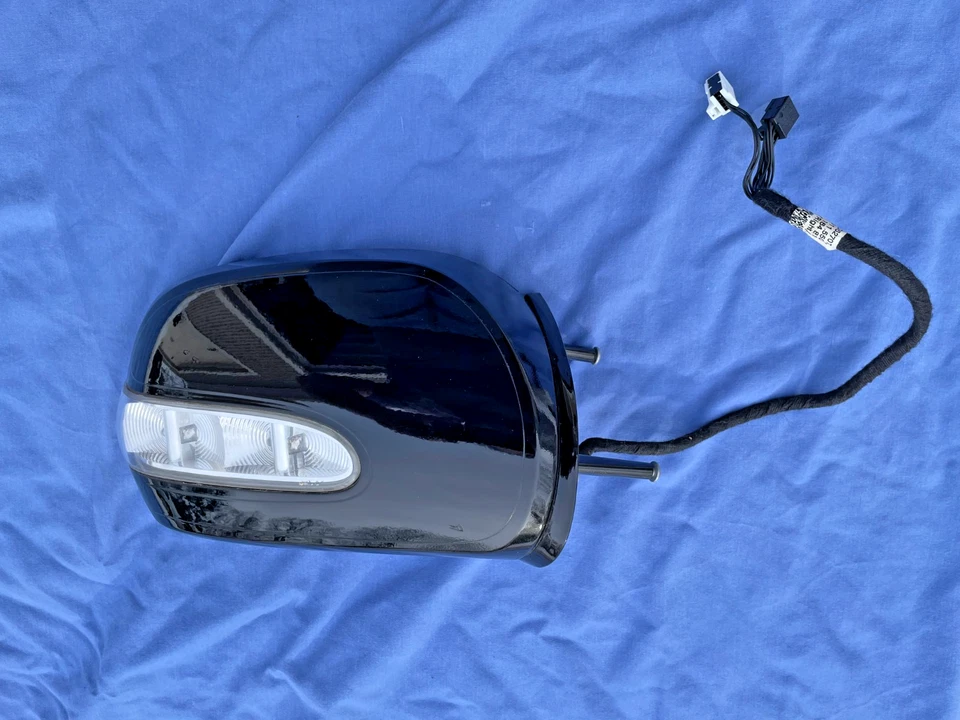 '07-08 梅赛德斯 X164 GL450 GL550 右侧视图门镜组件黑色原始设备制造商 — 第 3/4 张图片