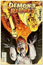 Demon's Regret #2 - Signed by Artist Michael Golden w/COA - Digital Webbing