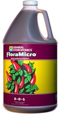 General Hydroponics FloraMicro 5-0-1 - 6 Gallon Plant Nutrient