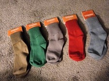 Gymboree 5 Pair Of Boys Socks Cotton Blend Sz 4-6 Yrs Fits Shoe Sz 9-11 NWT