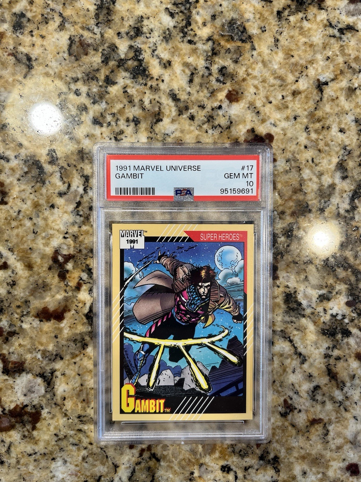 Marvel Universe Gambit #17 1991 PSA 10 Gem Mint Low Pop
