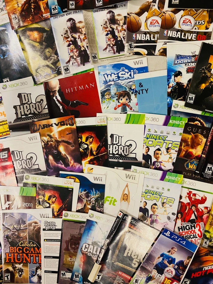 Huge Vintage lot of video games guides and manuals GTA Map included. Approx 80 - Image 3 of 4