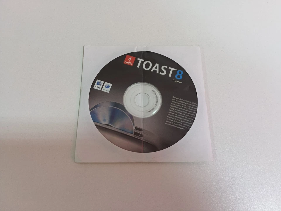 Roxio Toast 8 Titanium Macintosh CD DVD Blu Ray disc burning software Mac CD ROM - Image 4 of 4