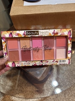 Beauty Treats Butterfly Bliss 10 Eyeshadow Palette