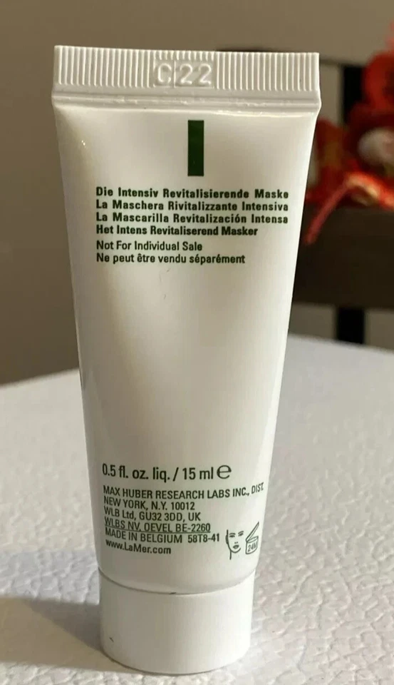 Mascarilla revitalizante intensiva La Mer tamaño de viaje de lujo 15 ml / 0,5 oz nueva sin caja Foto 2 de 2
