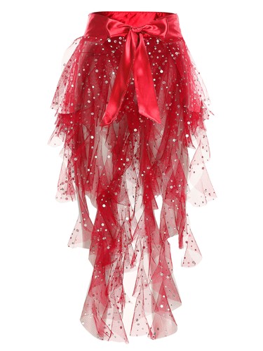 Damen Hüftschal Tango Rock Bühne Kostüm Mottoparty Tanzkleidung Gürtel Taille - Bild 44 von 85