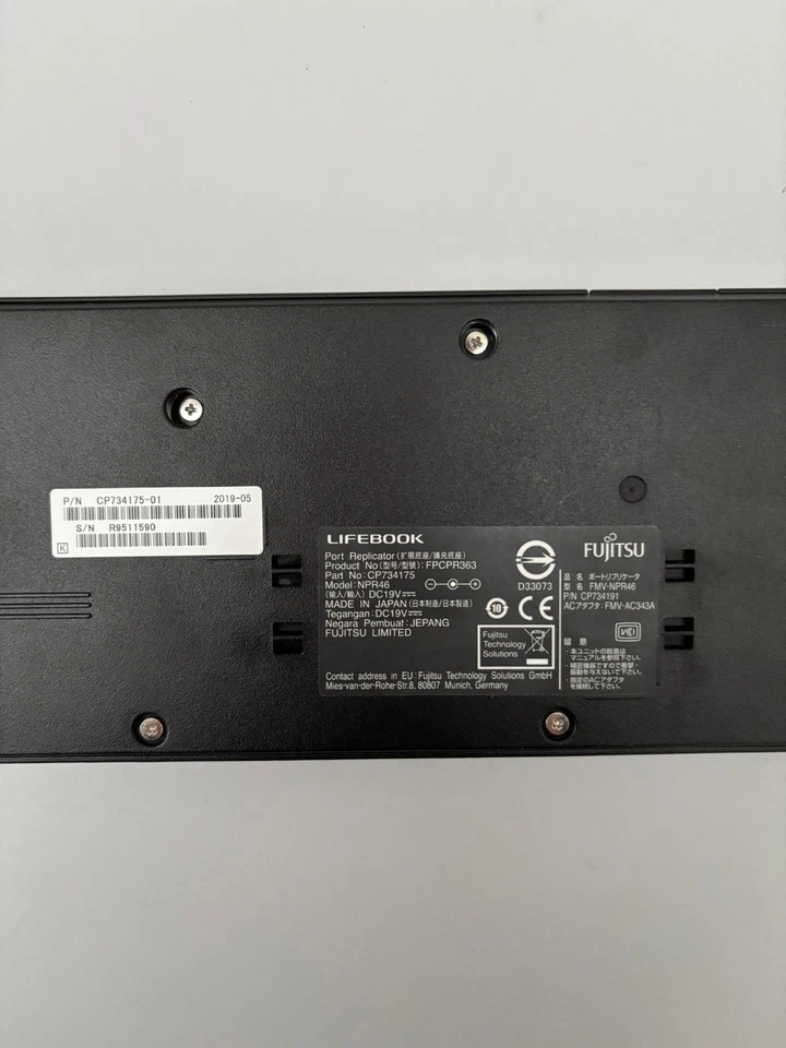 Fujitsu LIFEBOOK USB-C Dockingstation NPR46 FPCPR363 – Orijinal Dock - Bild 3 von 4