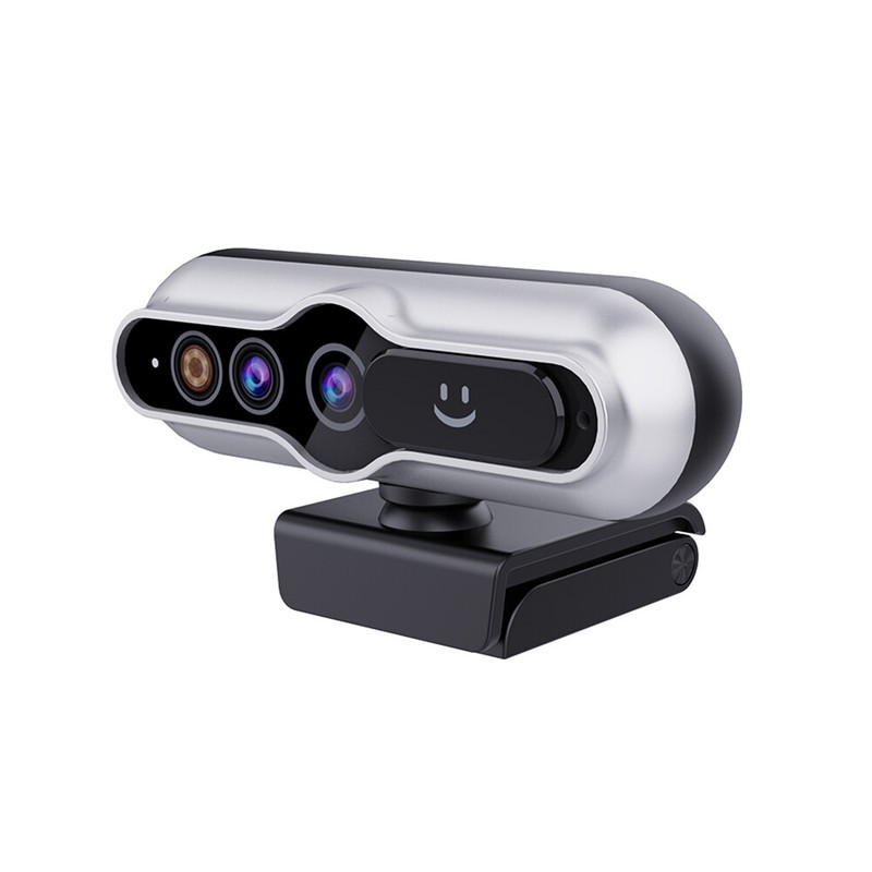 TOALLIN 2K Windows Hello Auto-Focus QHD Webcam for PC Privacy Shutter Microphone