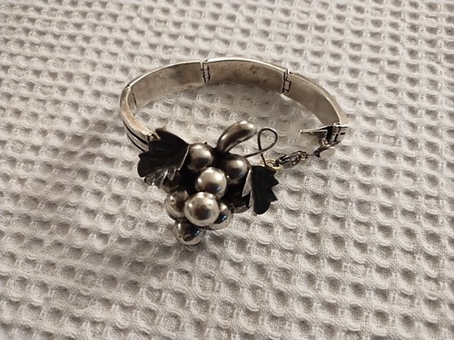 Bracciale Argento Sterling 925 Vintage Messico - Foto 16 di 22